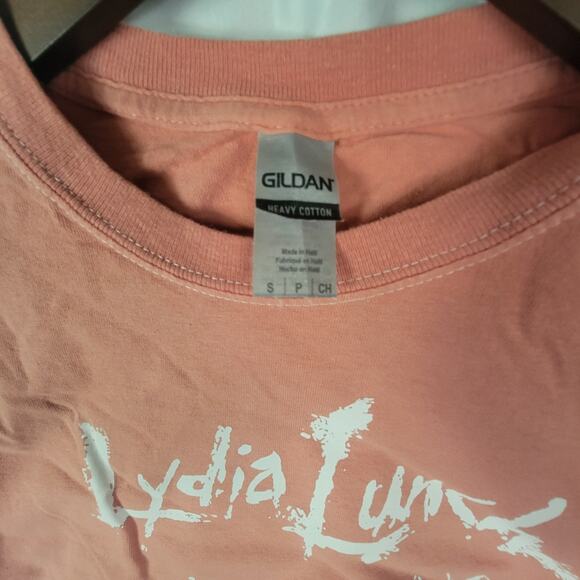 Lydia Lunch  band   t shirt size  small pink - Picture 2 of 2